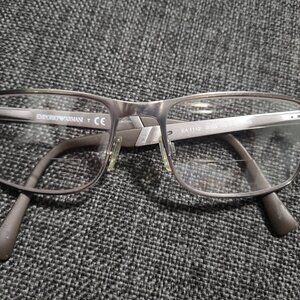 EMPORIO ARMANI Eyeglasses Frames Gray 135 EA1112